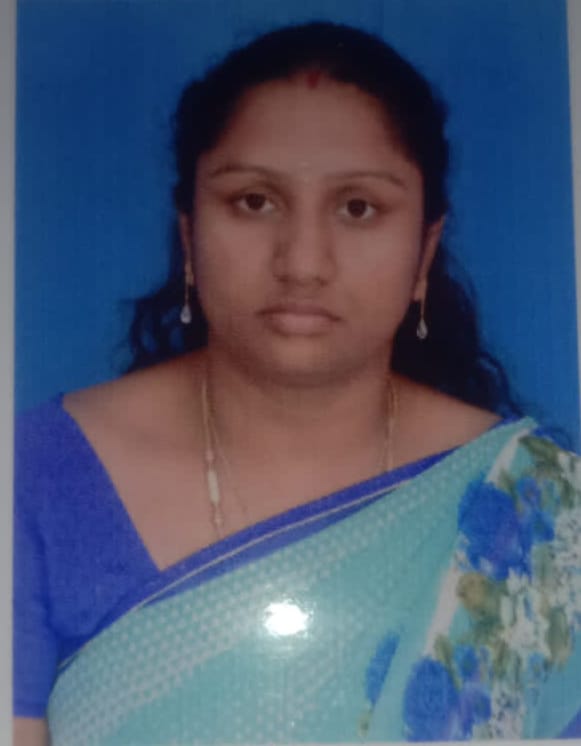Ms. K Sangeetha, M.Sc., B.Ed. : Assistant Professor